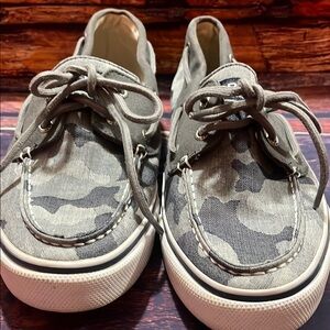 Speedy Topslider Boat Shoes Camouflage